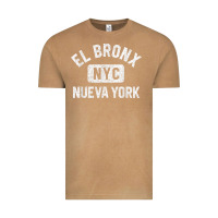 Vintage Camel el bronx nueva york nyc gym style distressed white print t shirt Vintage Tee - linhVisuals