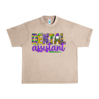 French Oak Mardi Gras Dental Assistant Urban Heavy Tee - NancyCooperArtShop