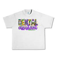 Lunar Rock Mardi Gras Dental Assistant Urban Heavy Tee - NancyCooperArtShop