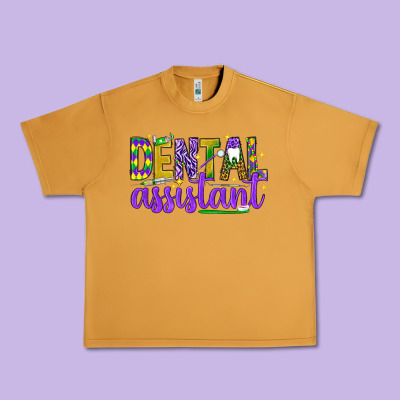 Mardi Gras Dental Assistant Urban Heavy Tee Designed By Nancycooperartshop