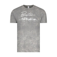 Cloud Rock boston skyline t shirt for women, men, girls & boys Vintage Tee - linhVisuals
