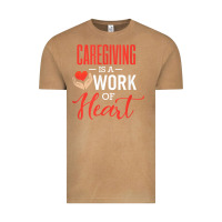 Vintage Camel caregiving is a work of heart caregiver gifts for men, women t shirt Vintage Tee - linhVisuals
