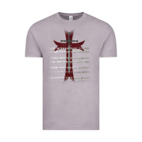Vintage Zinc knights templar crusader cross ring order be without fear t shirt Vintage Tee - linhVisuals