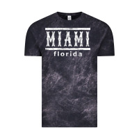 Cloud Black miami florida souvenir t shirt Vintage Tee - linhVisuals