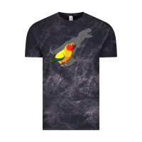 Cloud Black cute screaming parrot, birb memes, funny t rex sun conure t shirt Vintage Tee - linhVisuals