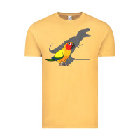 Vintage Mustard cute screaming parrot, birb memes, funny t rex sun conure t shirt Vintage Tee - linhVisuals