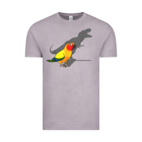 Vintage Zinc cute screaming parrot, birb memes, funny t rex sun conure t shirt Vintage Tee - linhVisuals