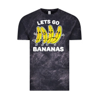 Cloud Black lets go bananas shirt  funny fruit pun shirt  banana t shirt Vintage Tee - linhVisuals