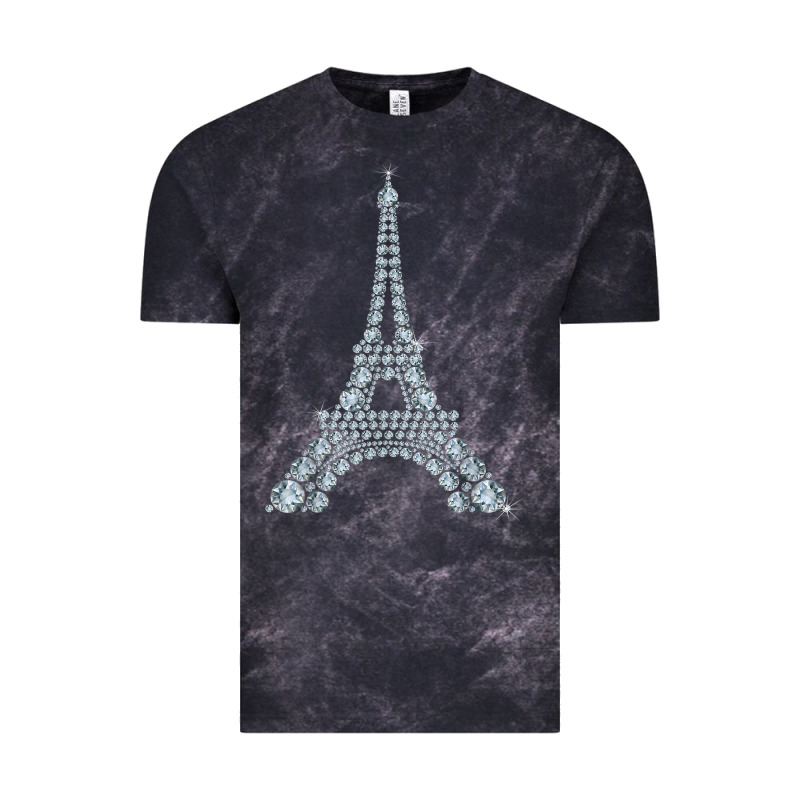 Eiffel Tower With Diamonds The Parisian French Love Sign T Shirt Vintage Tee by linhVisuals | Teevron