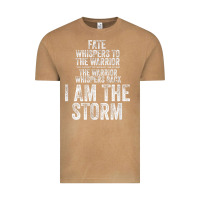 Vintage Camel fate whispers to warrior i am the storm quote gritty fighter t shirt Vintage Tee - linhVisuals