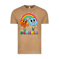 Vintage Camel cn the amazing world of gumball & darwin rainbow portrait pullover hoo Vintage Tee - linhVisuals