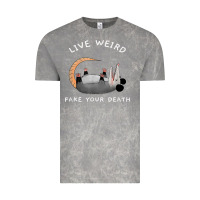 Cloud Rock funny opossum possum tee live weird fake your death t shirt Vintage Tee - linhVisuals
