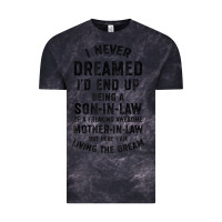 Cloud Black mens i never dreamed i'd end up being a son in law funny gift t shirt Vintage Tee - linhVisuals