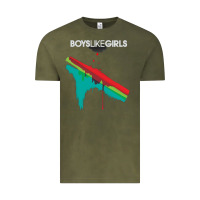 Vintage Olive boys like girls [tb] Vintage Tee - linhVisuals