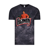 Cloud Black brawny paper towel guy Vintage Tee - linhVisuals