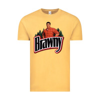 Vintage Mustard brawny paper towel guy Vintage Tee - linhVisuals