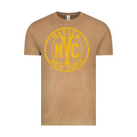 Vintage Camel harlem new york nyc vintage sign distressed amber print t shirt Vintage Tee - linhVisuals