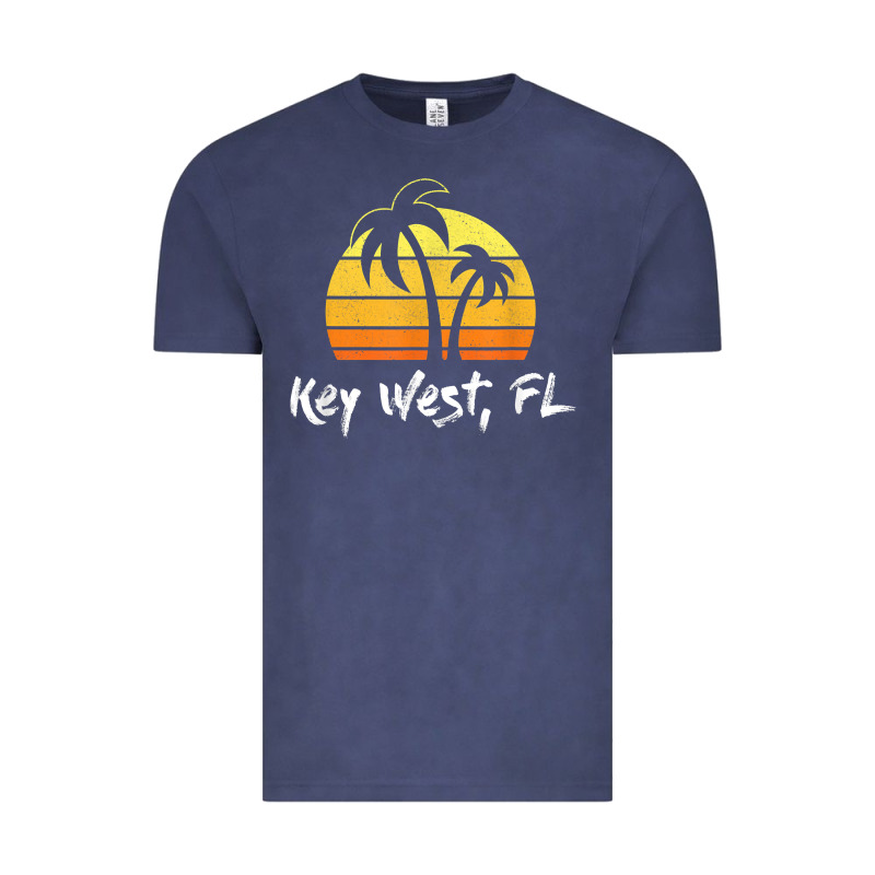 Retro Key West T Shirt Florida Beach Shirt Vintage Tee by linhVisuals | Teevron