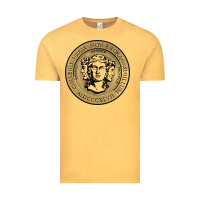 Vintage Mustard city college of new york seal Vintage Tee - linhVisuals