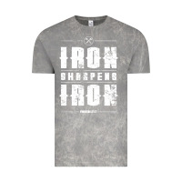 Cloud Rock iron sharpens iron proverbs christian bible verse religious pullover h Vintage Tee - linhVisuals