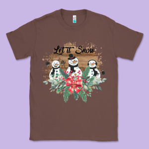 Let It Snow Classic Tee Designed By Bettercallsaul