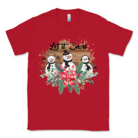 Red Let it snow Classic Tee - Bettercallsaul