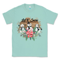 Seafoam Let it snow Classic Tee - Bettercallsaul