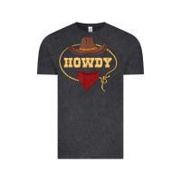 Vintage Black howdy shirt western rodeo country cowboy texan t shirt Vintage Tee - linhVisuals