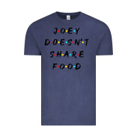 Vintage Denim funny joey doesn't share food how you doin quoted friends t shirt Vintage Tee - linhVisuals