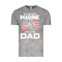 Cloud Rock my favorite marine calls me dad t  shirt father's day flag my favorite Vintage Tee - linhVisuals