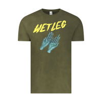 Vintage Olive wetleg merch Vintage Tee - linhVisuals