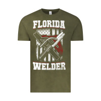 Vintage Olive welding longsleeves t shirt florida fl american welder gifts Vintage Tee - linhVisuals