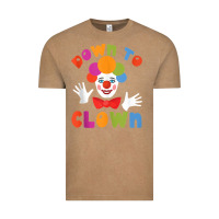 Vintage Coffee down to clown funny circus tank top Vintage Tee - linhVisuals