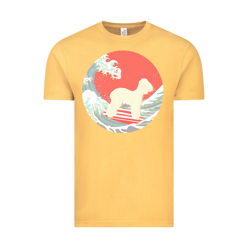 Bedlington Terrier T  Shirt Bedlington Terrier Gifts   Ocean Waves Sur Vintage Tee by linhVisuals | Teevron