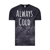 Cloud Black always cold sweatshirt Vintage Tee - linhVisuals