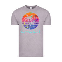 West Palm Beach Tropical T Shirt For Family Vacations Vintage Tee | Teevron