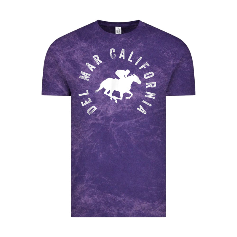 Del Mar California Horse Racing T Shirt Vintage Tee by linhVisuals | Teevron