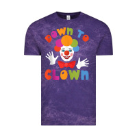 Cloud Purple down to clown funny circus tank top Vintage Tee - linhVisuals