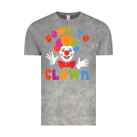 Cloud Rock down to clown funny circus tank top Vintage Tee - linhVisuals