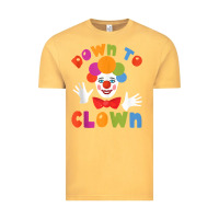 Vintage Mustard down to clown funny circus tank top Vintage Tee - linhVisuals