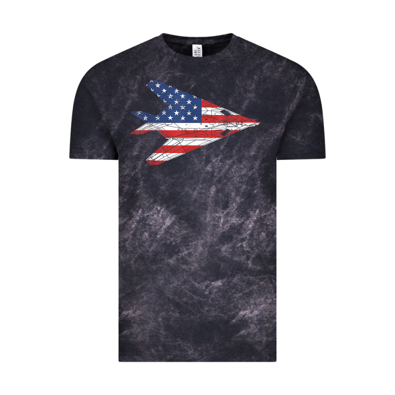 F 117 Stealth Nighthawk Aircraft American Flag F117 T Shirt Vintage Tee by linhVisuals | Teevron