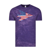 Cloud Purple f 117 stealth nighthawk aircraft american flag f117 t shirt Vintage Tee - linhVisuals