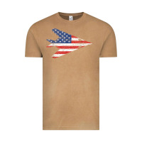 Vintage Camel f 117 stealth nighthawk aircraft american flag f117 t shirt Vintage Tee - linhVisuals