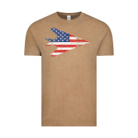 Vintage Coffee f 117 stealth nighthawk aircraft american flag f117 t shirt Vintage Tee - linhVisuals