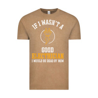 Vintage Coffee electrician gifts for men & funny electrical design t shirt Vintage Tee - linhVisuals