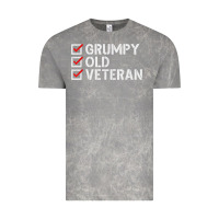 Cloud Rock grumpy old veteran patriotic american military veteran t shirt Vintage Tee - linhVisuals