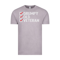 Vintage Zinc grumpy old veteran patriotic american military veteran t shirt Vintage Tee - linhVisuals