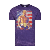 Cloud Purple funny boxer trump trump rocky meme t shirt Vintage Tee - linhVisuals