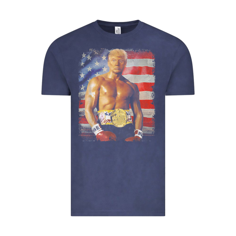 Funny Boxer Trump Trump Rocky Meme T Shirt Vintage Tee by linhVisuals | Teevron