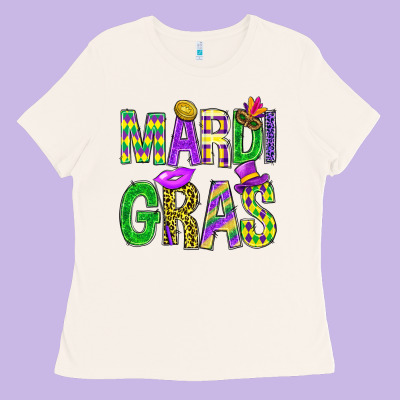 Western Mardi Gras Ladies Tee Designed By Bundleandbundleshop